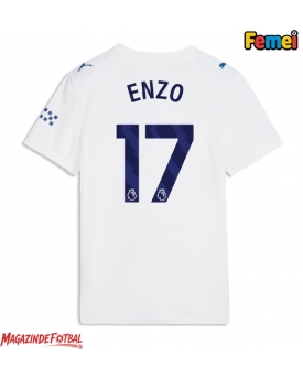 Manchester City Enzo Fernandez #17 Tricou Fotbal Replică 2026-27 Femei Treilea Manchester City Enzo Fernandez #17 Tricou Fotbal Replică 2026-27 Femei Treilea